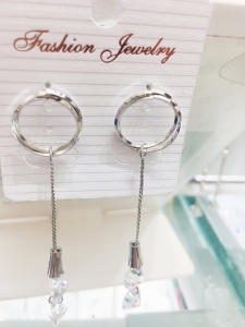 2021 New Korean Internet Celebrity Luxury Zircon Earrings